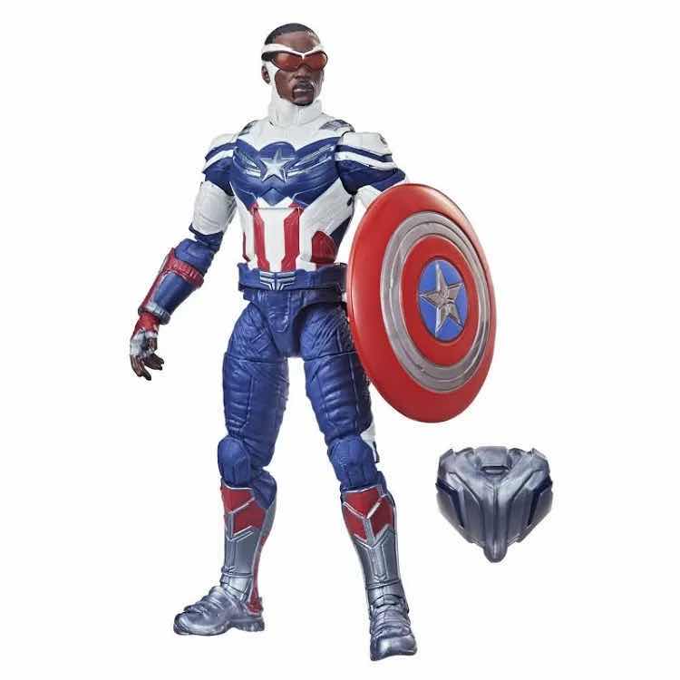 Photo 1 of NEW HASBRO MARVEL LEGENDS SERIES ACTION FIGURE & ACCESSORIES, THE FALCON & THE WINTER SOLDIER “CAPTAIN AMERICA”