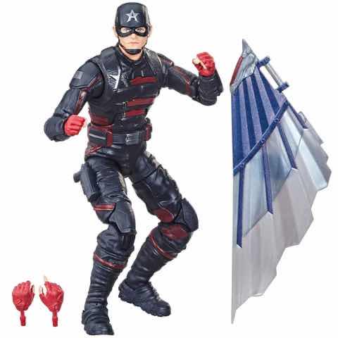 Photo 1 of NEW HASBRO MARVEL LEGENDS SERIES ACTION FIGURE & ACCESSORIES, THE FALCON & THE WINTER SOLDIER “U.S. AGENT”