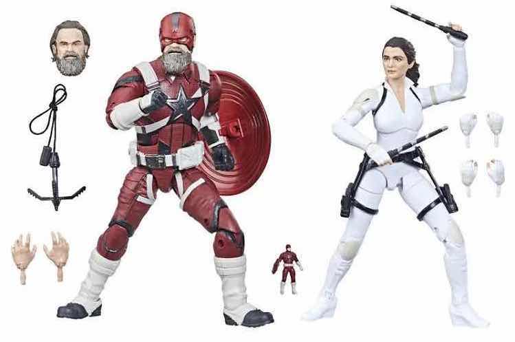 Photo 1 of NEW HASBRO MARVEL LEGENDS SERIES ACTION FIGURES & ACCESSORIES 2-PACK, BLACK WIDOW “RED GUARDIAN” & “MELINA”