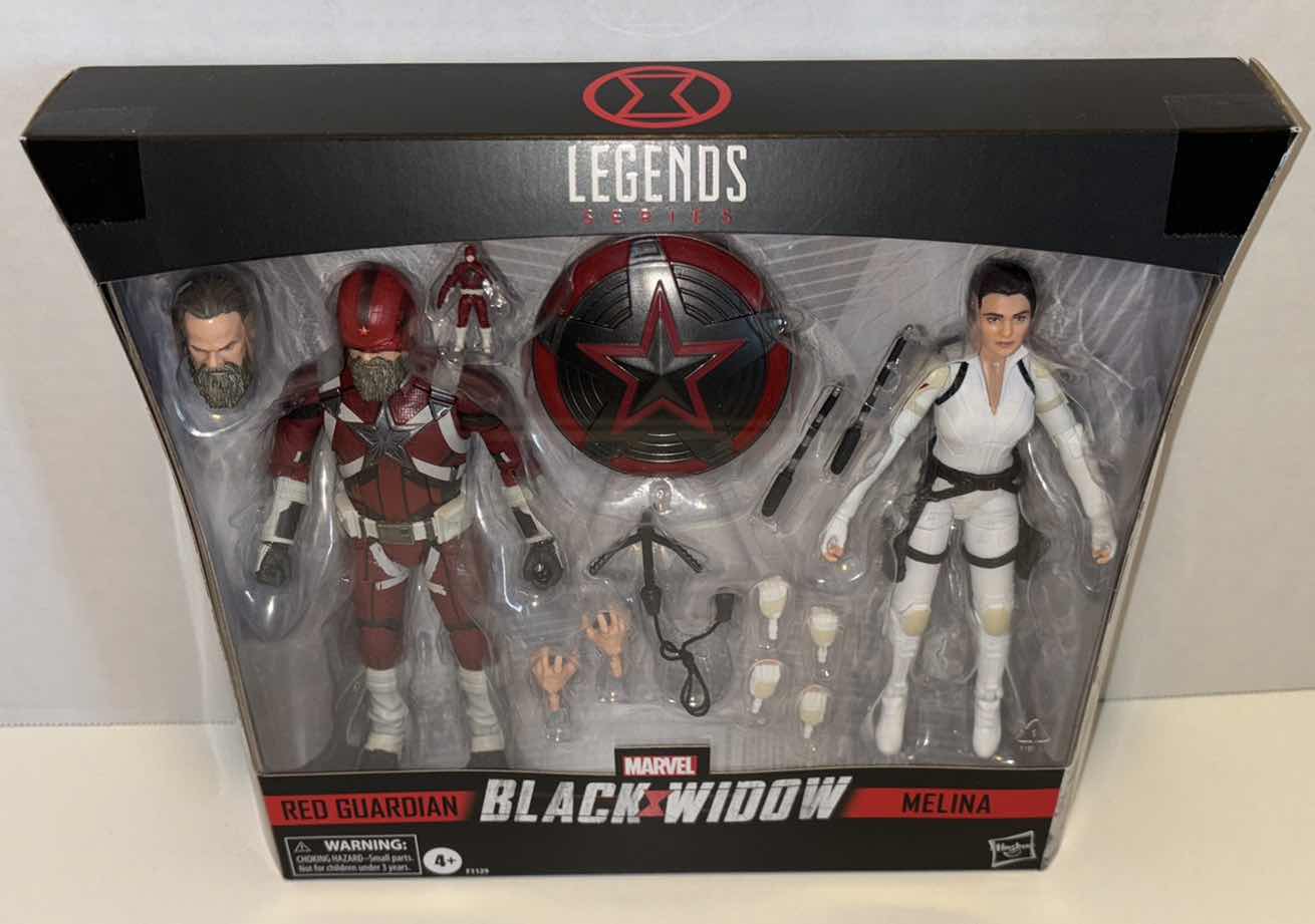 Photo 2 of NEW HASBRO MARVEL LEGENDS SERIES ACTION FIGURES & ACCESSORIES 2-PACK, BLACK WIDOW “RED GUARDIAN” & “MELINA”