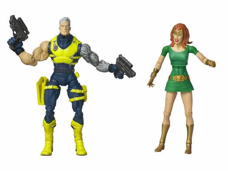 Photo 1 of NEW HASBRO MARVEL LEGENDS ACTION FIGURES & ACCESSORIES 2-PACK, “CABLE” & “MARVEL GIRL”  (WALMART EXCLUSIVE)
