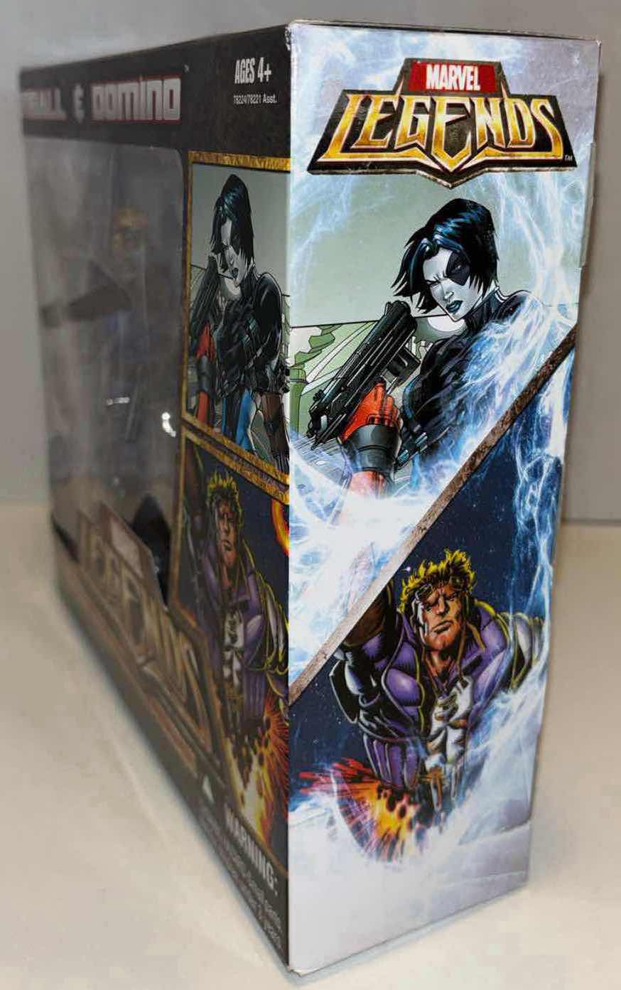 Photo 3 of NEW HASBRO MARVEL LEGENDS ACTION FIGURES & ACCESSORIES 2-PACK, “CANNONBALL” & “DOMINO”  (WALMART EXCLUSIVE)