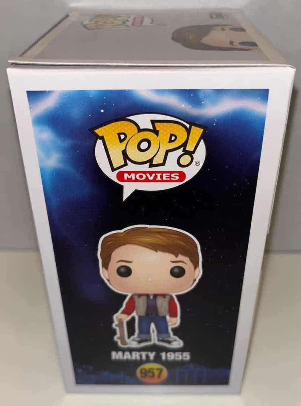 Photo 3 of NEW FUNKO POP! MOVIES VINYL FIGURE, BACK TO THE FUTURE #957 MARTY 1955