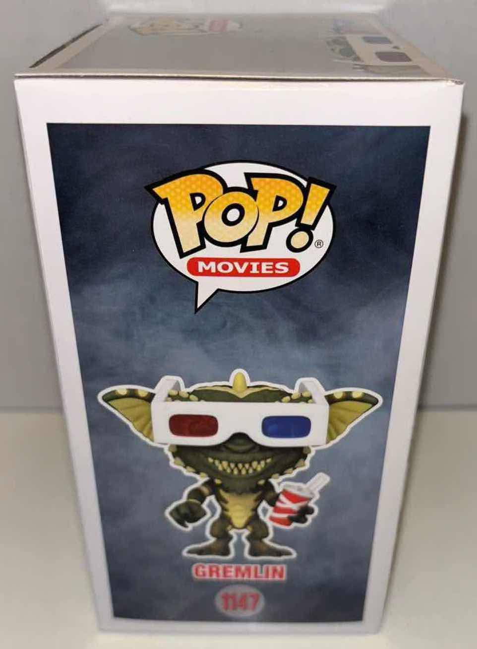 Photo 3 of NEW FUNKO POP! MOVIES VINYL FIGURE, GREMLINS #1147 GREMLIN W 3-D GLASSES