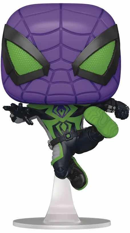 Photo 1 of NEW FUNKO POP! MARVEL SPIDER-MAN VINYL BOBBLEHEAD, GAMERVERSE #839 MILES MORALES (PURPLE REIGN)