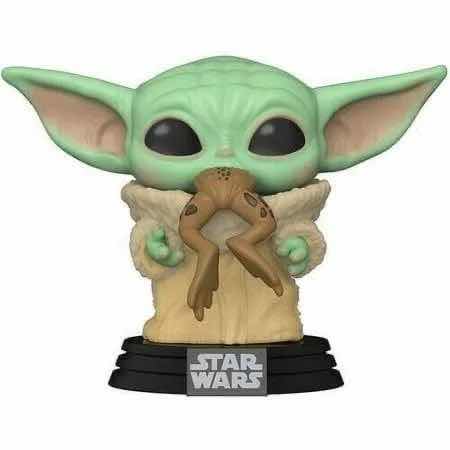 Photo 1 of NEW FUNKO POP! STAR WARS VINYL BOBBLEHEAD, #379 THE CHILD WITH FROG