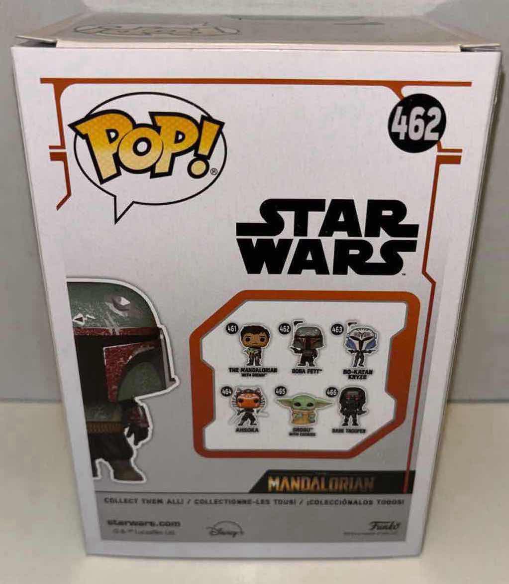 Photo 4 of NEW FUNKO POP! STAR WARS VINYL BOBBLEHEAD, #462 BOBA FETT