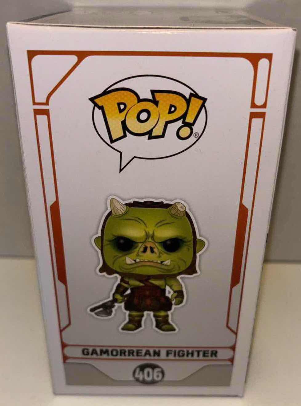 Photo 3 of NEW FUNKO POP! STAR WARS VINYL BOBBLEHEAD, #406 GAMORREAN FIGHTER