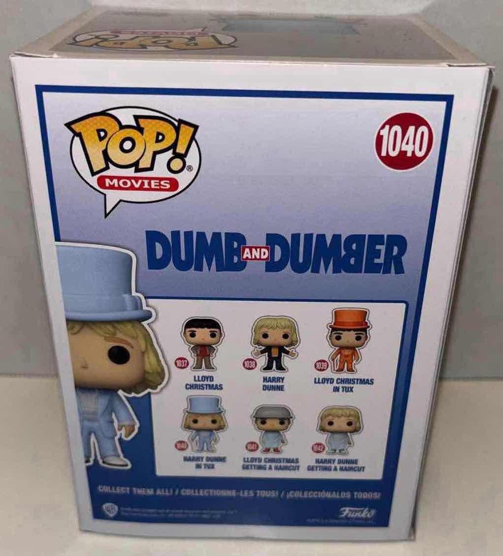 Photo 4 of NEW FUNKO POP! MOVIES VINYL FIGURE, DUMB AND DUMBER #1040 HARRY DUNNE IN TUX