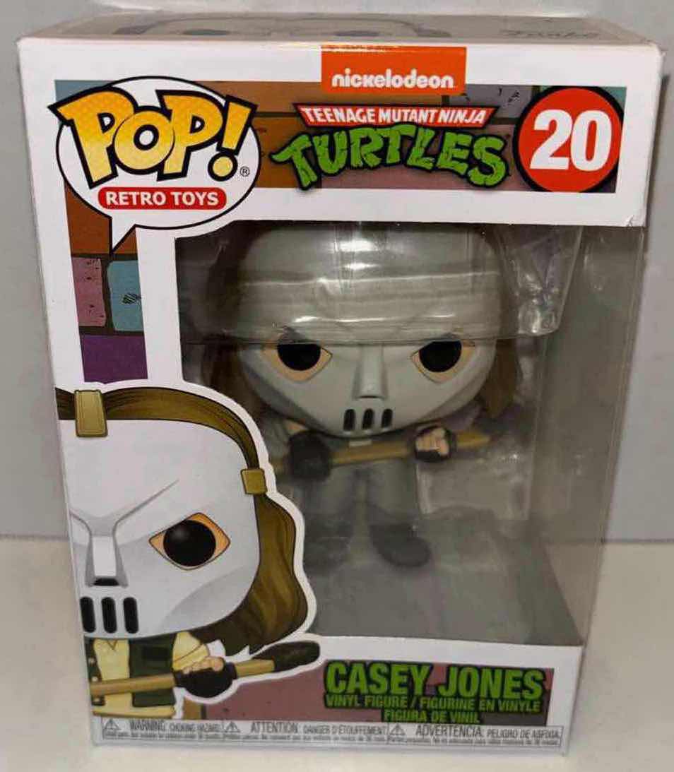 Photo 2 of NEW FUNKO POP! RETRO TOYS VINYL FIGURE, TEENAGE MUTANT NINJA TURTLES #20 “CASEY JONES”