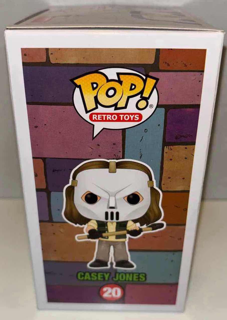 Photo 3 of NEW FUNKO POP! RETRO TOYS VINYL FIGURE, TEENAGE MUTANT NINJA TURTLES #20 “CASEY JONES”