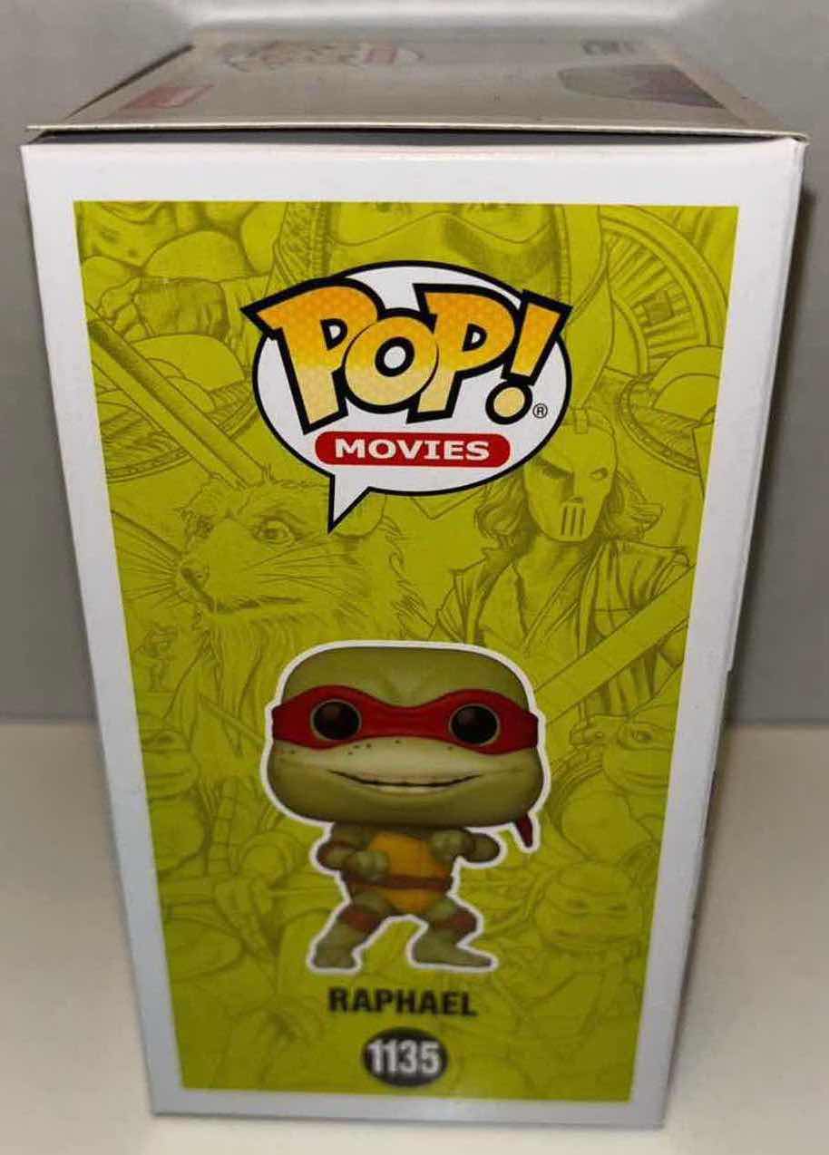 Photo 3 of NEW FUNKO POP! MOVIES VINYL FIGURE, TEENAGE MUTANT NINJA TURTLES #1135 “RAPHAEL”