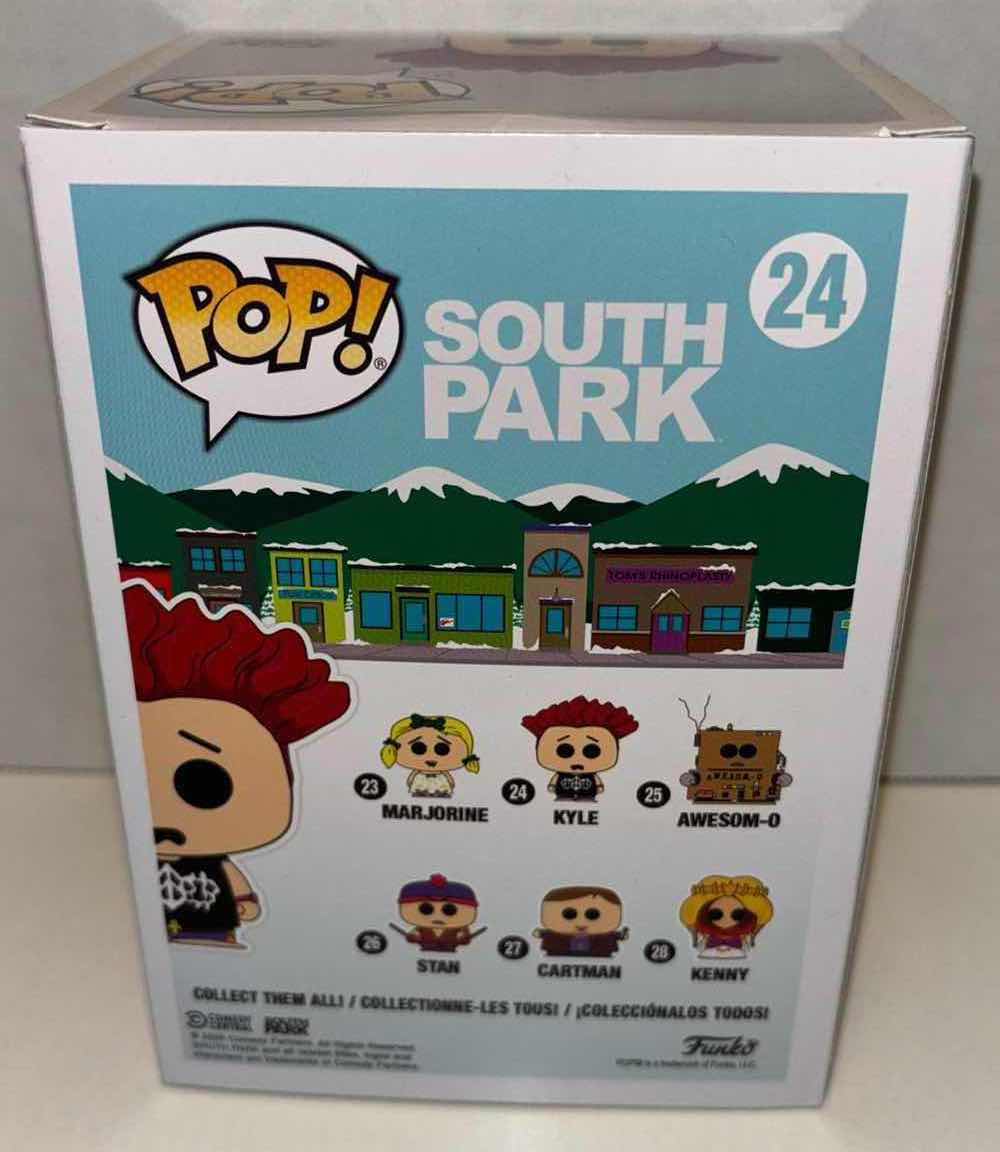 Photo 5 of NEW FUNKO POP! SOUTH PARK VINYL FIGURE & POCKET POP! KEYCHAIN 2-PACK, #24 KYLE & STAN KEYCHAIN