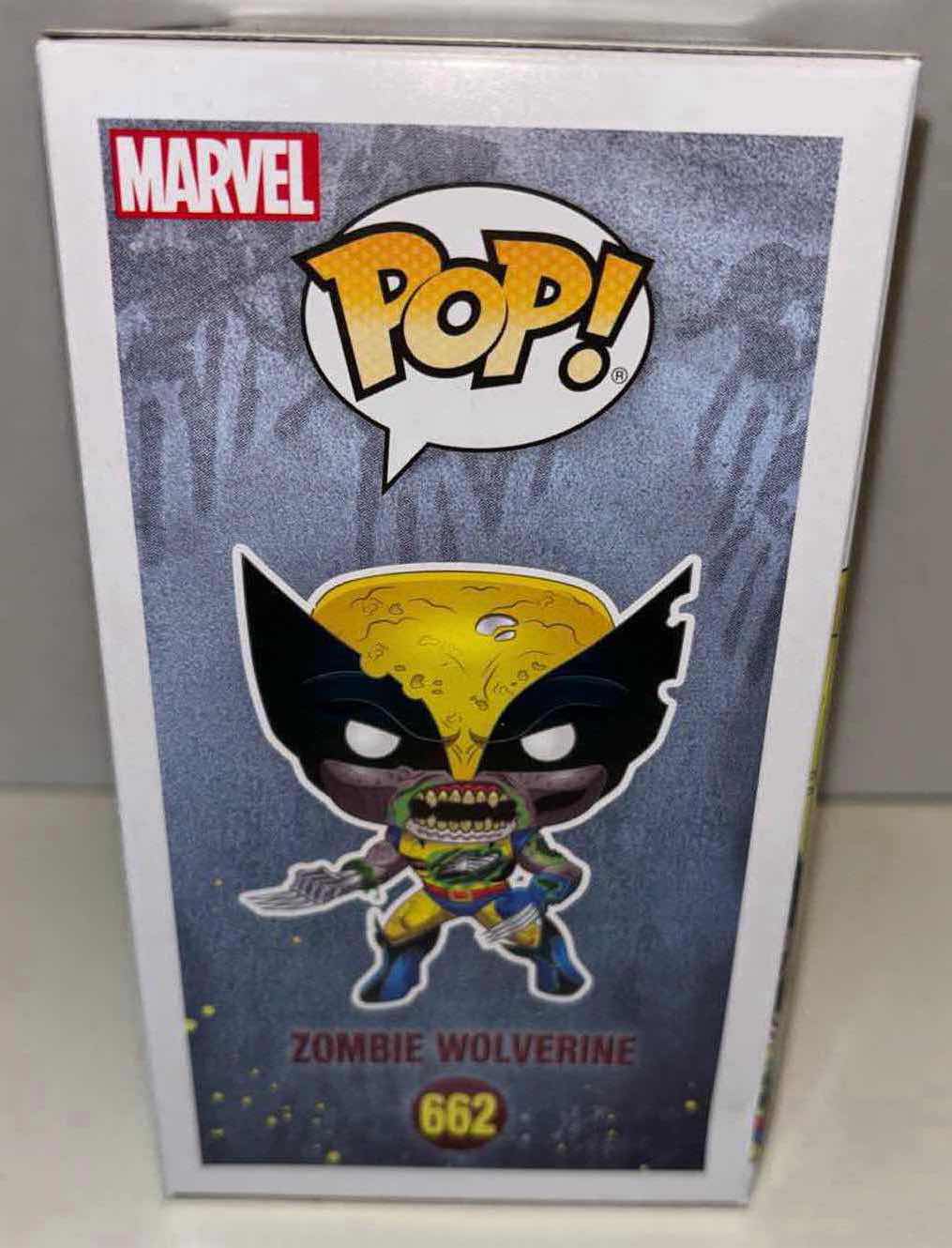 Photo 6 of NEW FUNKO POP! MARVEL ZOMBIES GLOW IN THE DARK BOBBLEHEAD FIGURE & POCKET POP! BOBBLEHEAD KEYCHAIN, #662 ZOMBIE WOLVERINE & ZOMBIE GAMBIT KEYCHAIN