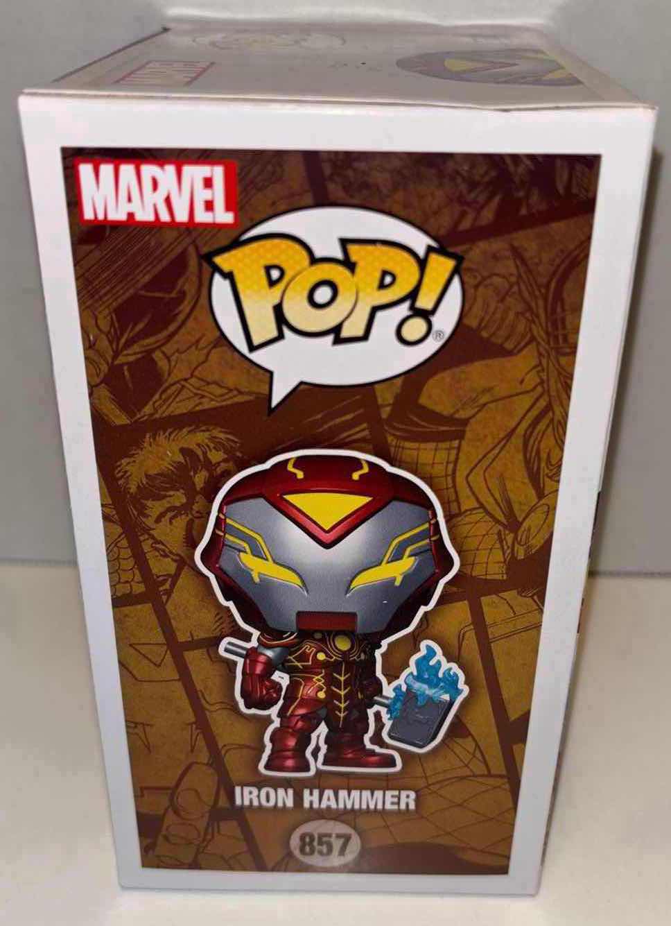 Photo 3 of NEW FUNKO POP! MARVEL INFINITY WARPS BOBBLEHEAD FIGURE, #857 IRON HAMMER