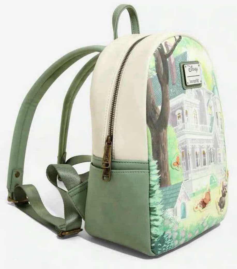 Photo 2 of NEW LOUNGEFLY DISNEY LADY & THE TRAMP LOVED ONE MINI FAUX LEATHER BACKPACK (BOXLUNCH EXCLUSIVE)