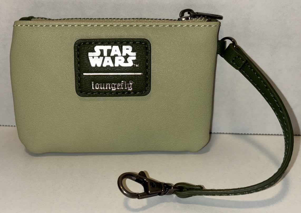 Photo 6 of NEW LOUNGEFLY STAR WARS ENDOR FAUX LEATHER MINI BACKPACK W COIN PURSE