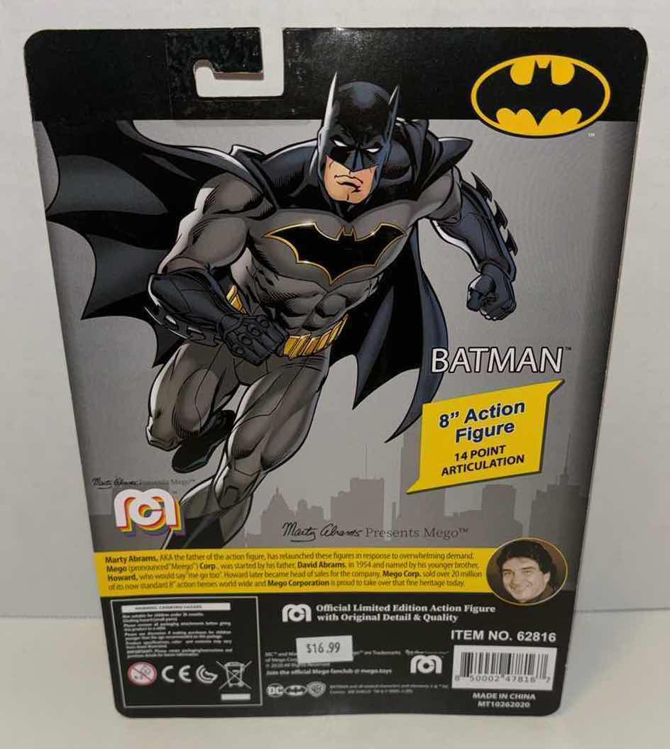 Photo 3 of BRAND NEW MEGO 8” ACTION FIGURE, DC COMICS “BATMAN”