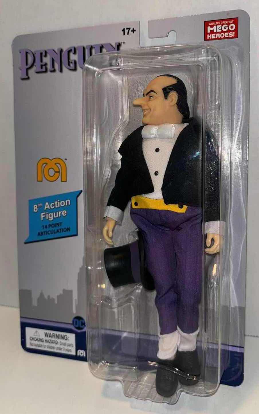 Photo 2 of BRAND NEW MEGO 8” ACTION FIGURE, DC COMICS “PENGUIN”