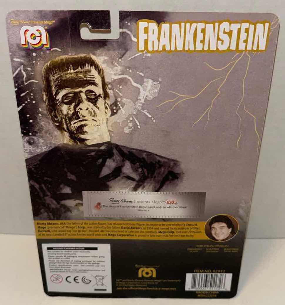 Photo 3 of BRAND NEW MEGO LIMITED EDITION 8” ACTION FIGURE, “FRANKENSTEIN” EXCLUSIVELY MEGO