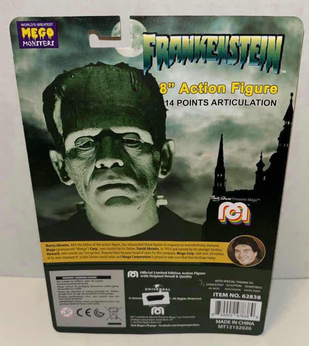 Photo 3 of BRAND NEW MEGO LIMITED EDITION 8” ACTION FIGURE, “FRANKENSTEIN”