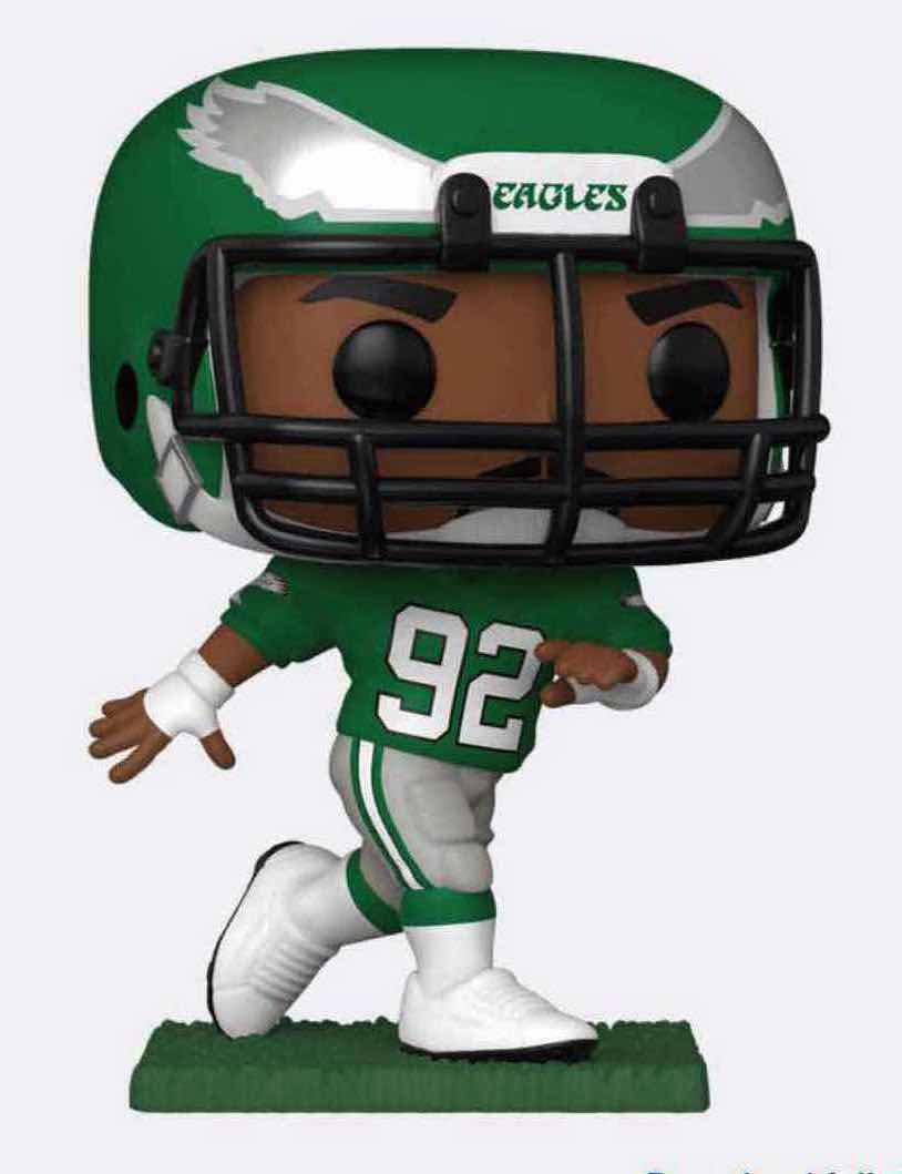 Photo 1 of NEW FUNKO POP! FOOTBALL VINYL FIGURE, NFL PHILADELPHIA EAGLES #150 REGGIE WHITE