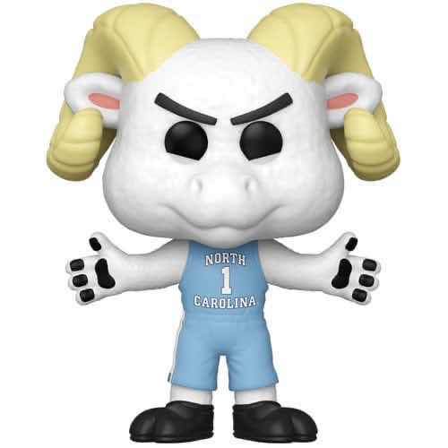 Photo 1 of NEW FUNKO POP! COLLEGE MASCOT VINYL FIGURE, UNIVERSITY OF NORTH CAROLINA #18 RAMESES