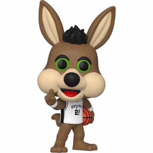 Photo 1 of NEW FUNKO POP! NBA MASCOTS VINYL FIGURE, SAN ANTONIO SPURS #06 THE COYOTE