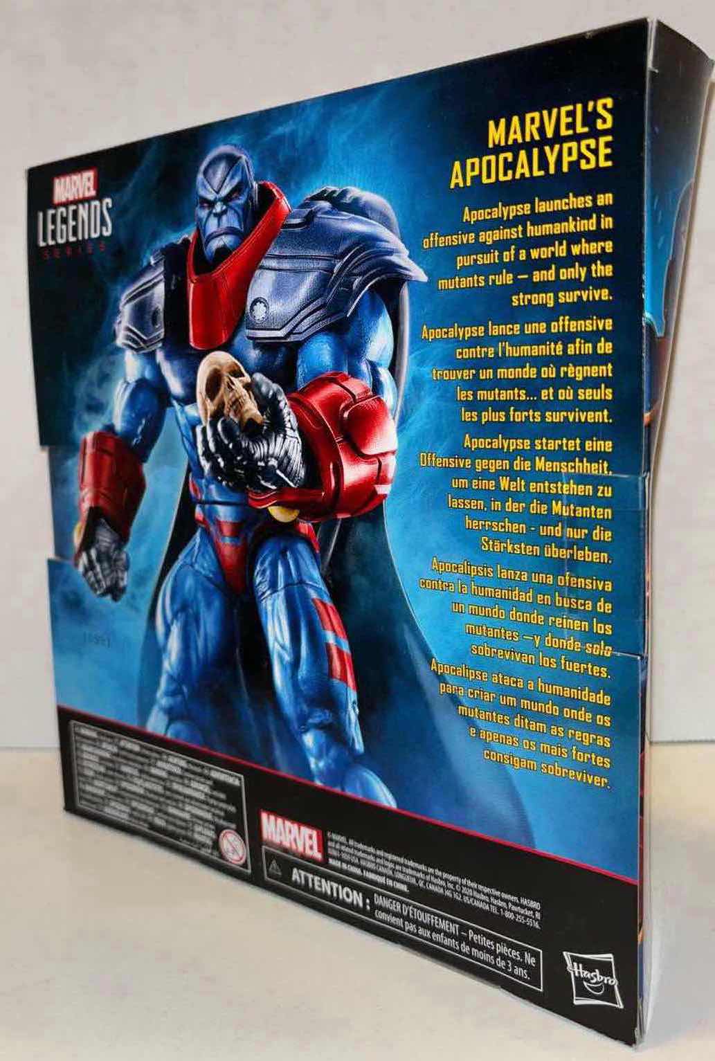 Photo 3 of NEW HASBRO MARVEL LEGENDS SERIES ACTION FIGURE & ACCESSORIES, X-MEN “MARVEL’S APOCALYPSE”