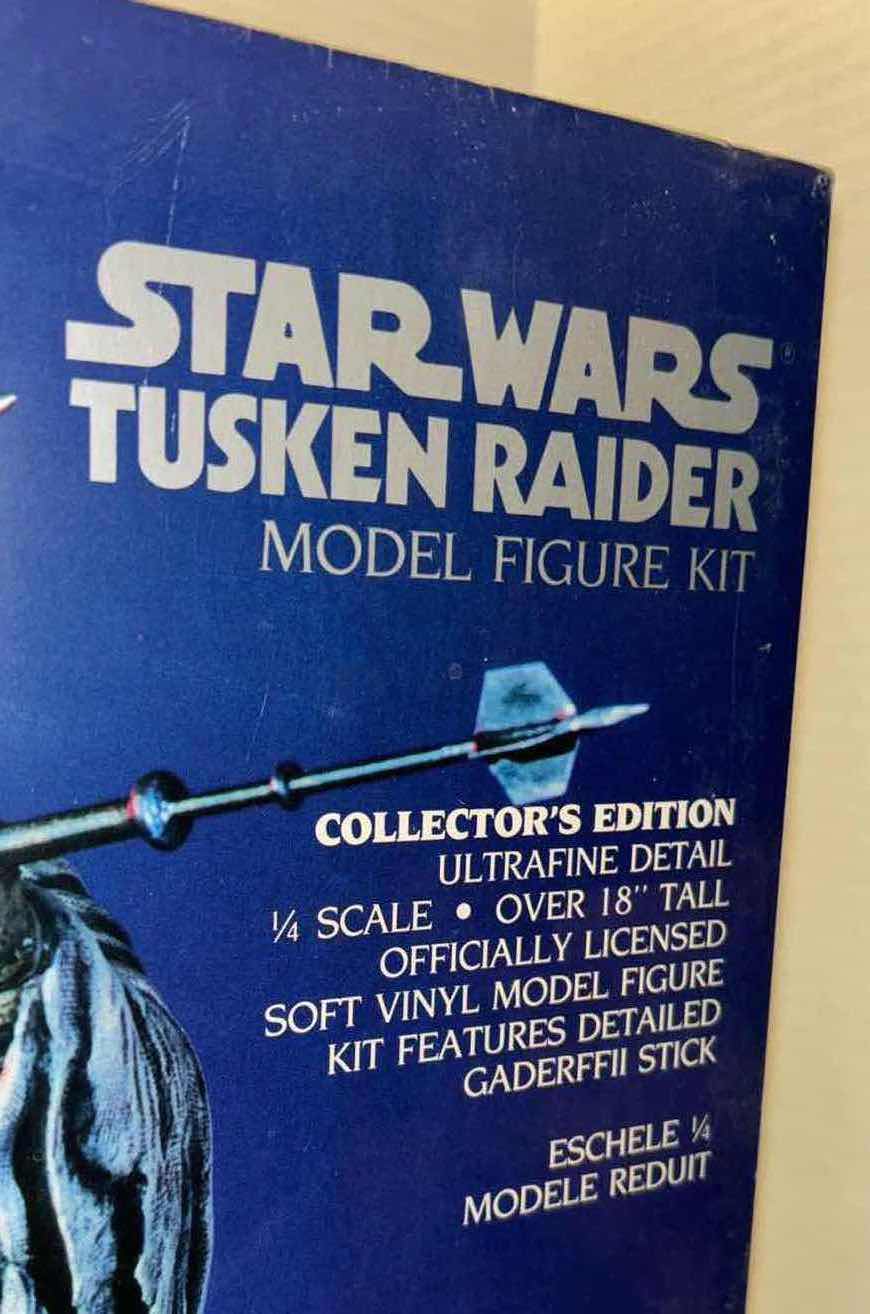 Photo 2 of BRAND NEW SCREAMIN’ 1995 COLLECTORS EDITION MODEL FIGURE KIT, STAR WARS “TUSKEN RAIDER” (1/4 SCALE, 18” TALL)