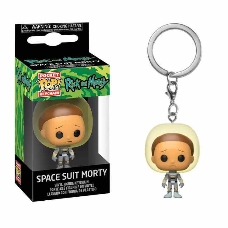 Photo 1 of NEW FUNKO POCKET POP! KEYCHAIN, RICK & MORTY “SPACE SUIT MORTY” (2)