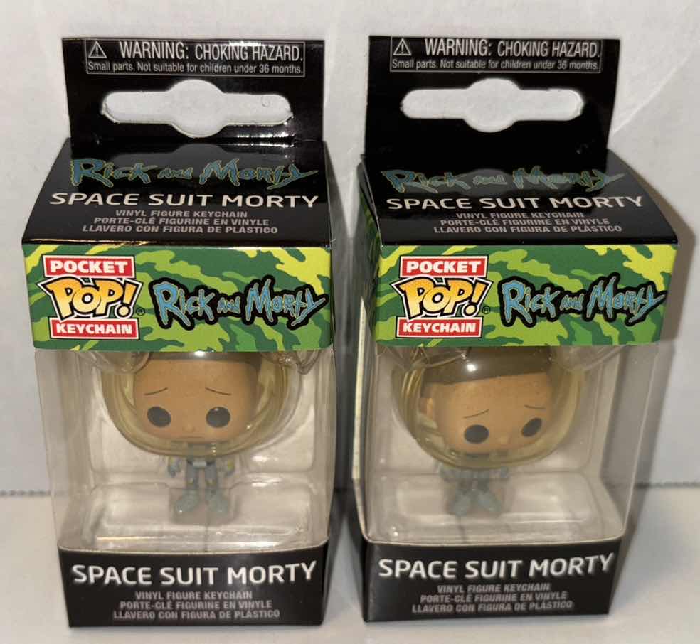Photo 2 of NEW FUNKO POCKET POP! KEYCHAIN, RICK & MORTY “SPACE SUIT MORTY” (2)