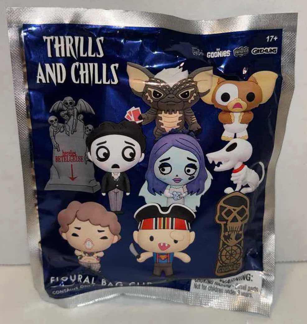 Photo 2 of NEW THRILLS AND CHILLS FIGURAL 3D BAG CLIP (3)