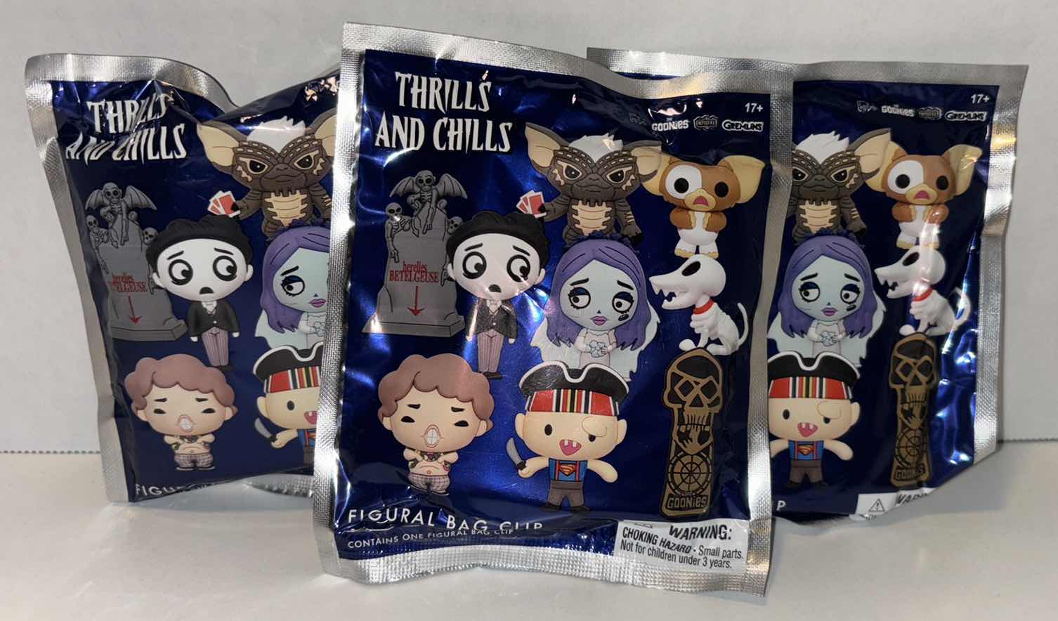 Photo 1 of NEW THRILLS AND CHILLS FIGURAL 3D BAG CLIP (3)