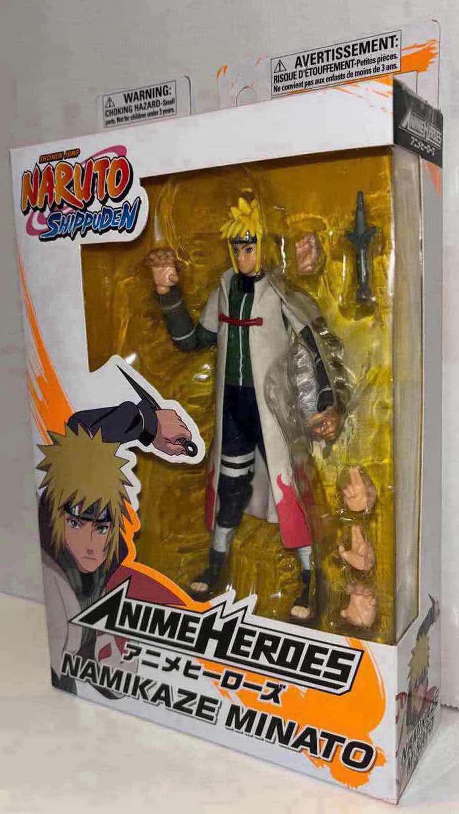 Photo 2 of NEW BANDAI ANIME HEROES NARUTO SHIPPUDEN ACTION FIGURE & ACCESSORIES, “NAMIKAZE MINATO”