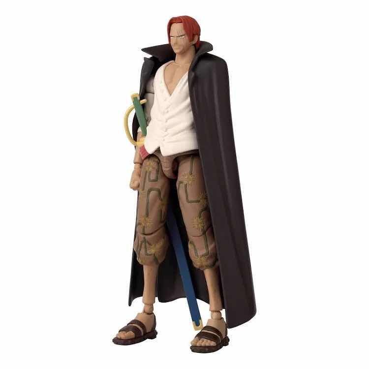 Photo 1 of NEW BANDAI ANIME HEROES ONE PIECE ACTION FIGURE & ACCESSORIES, “SHANKS”