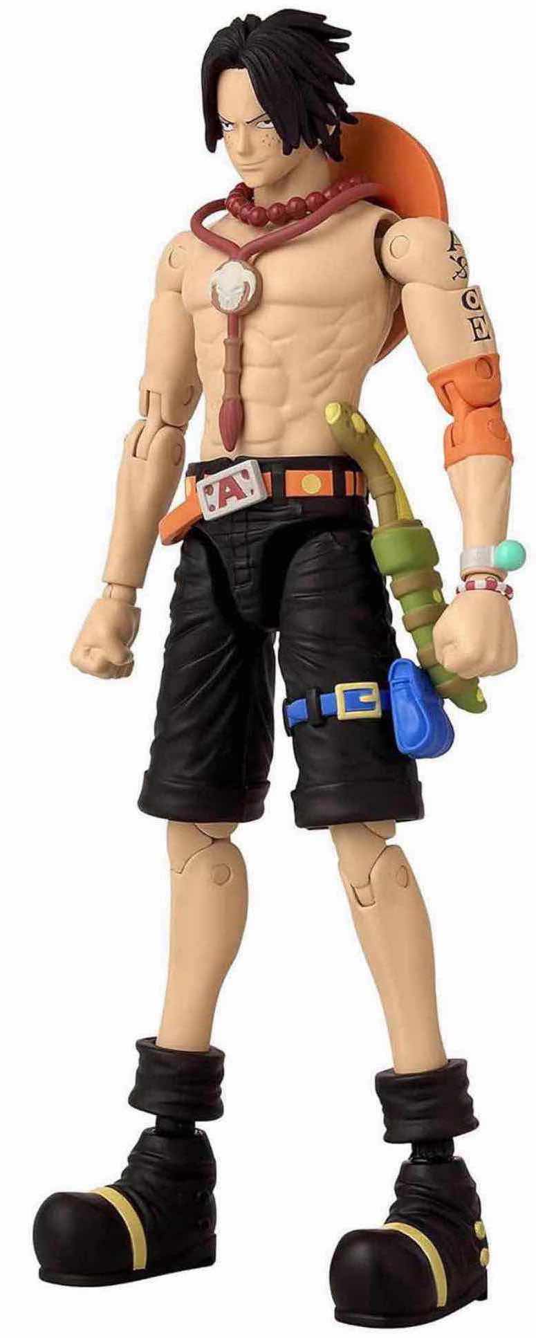 Photo 1 of NEW BANDAI ANIME HEROES ONE PIECE ACTION FIGURE & ACCESSORIES, “PORTGAS D. ACE”