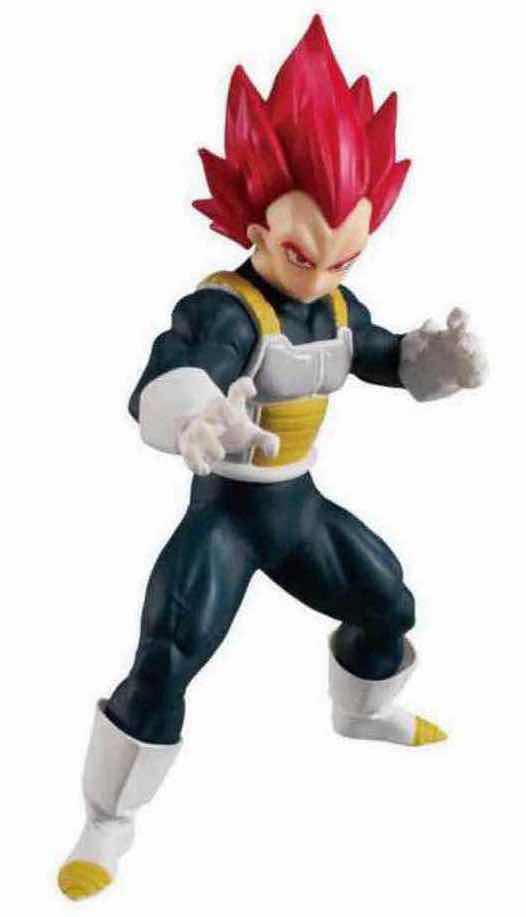 Photo 1 of NEW BANDAI DRAGON BALL STYLING STYLING 4.5” FIGURE,  “SUPER SAIYAN GOD VEGETA”