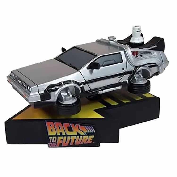 Photo 1 of NEW FACTORY ENTERTAINMENT LIMITED EDITION PREMIUM MOTION STATUE, BACK TO THE FUTURE “DELOREAN TIME MACHINE PART II VERSION”