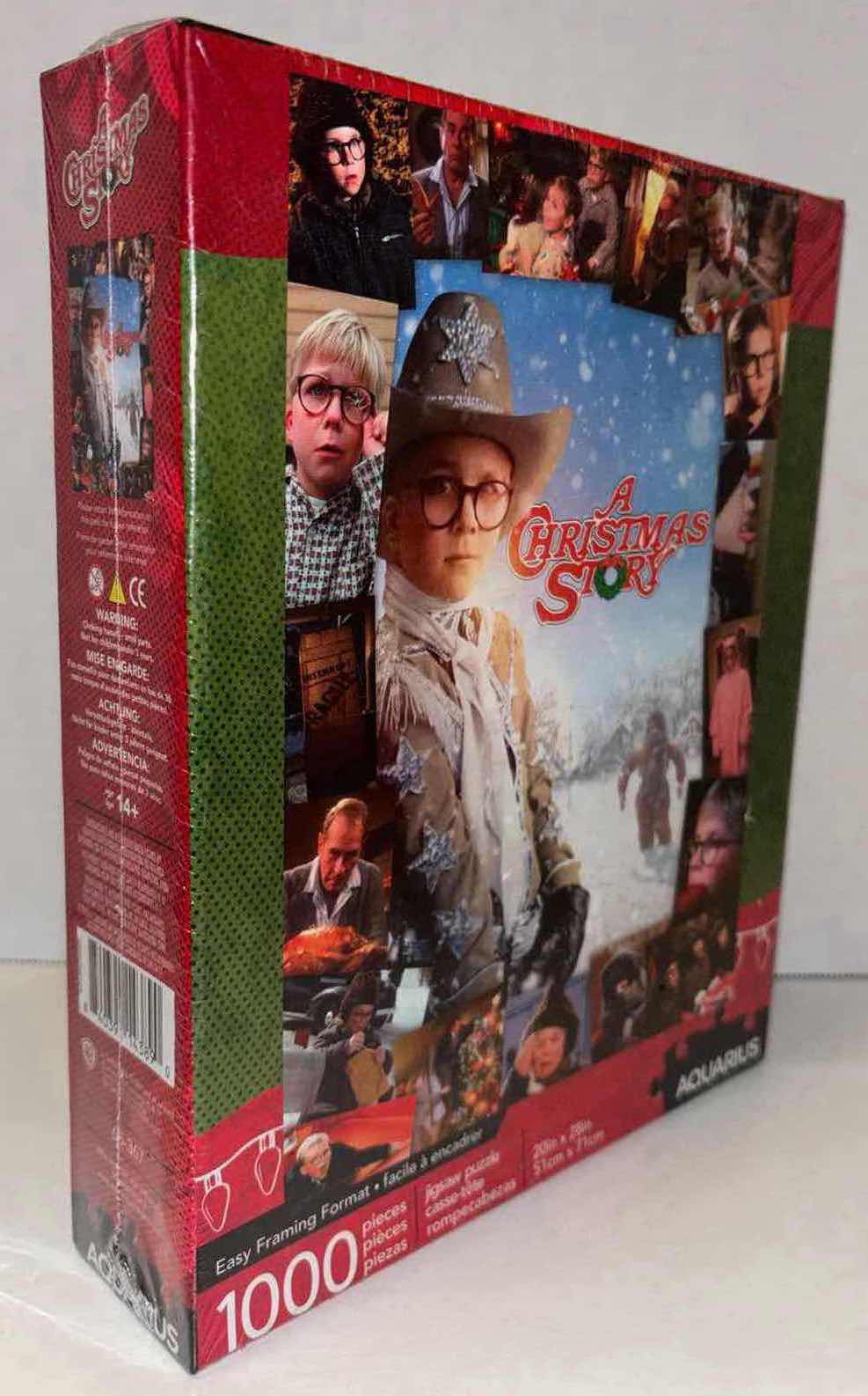 Photo 1 of NEW AQUARIUS 1000 PC JIGSAW PUZZLE, “A CHRISTMAS STORY” 20” X 28”