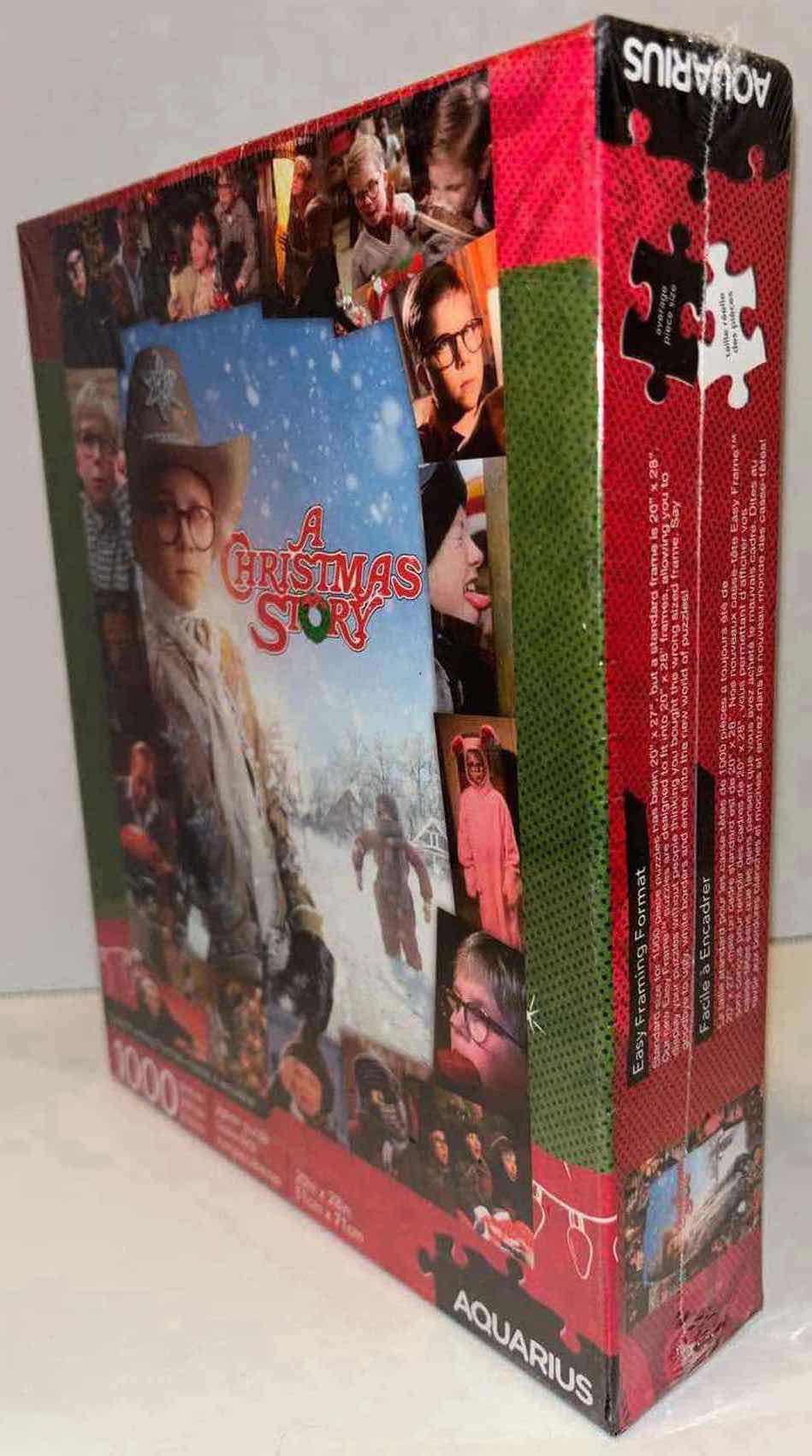 Photo 2 of NEW AQUARIUS 1000 PC JIGSAW PUZZLE, “A CHRISTMAS STORY” 20” X 28”