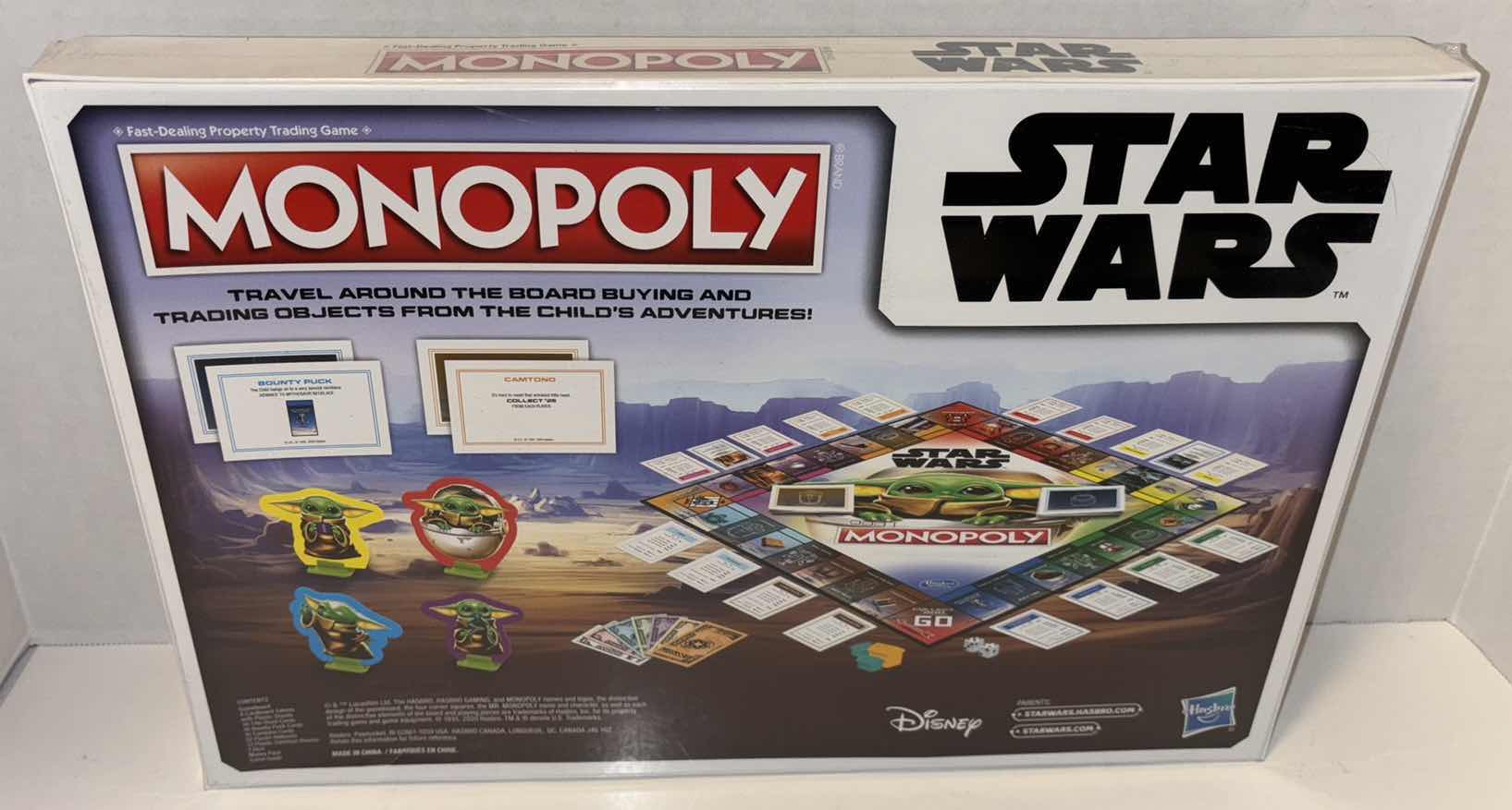 Photo 3 of NEW HASBRO GAMING STAR WARS THE MANDALORIAN MONOPOLY GAME