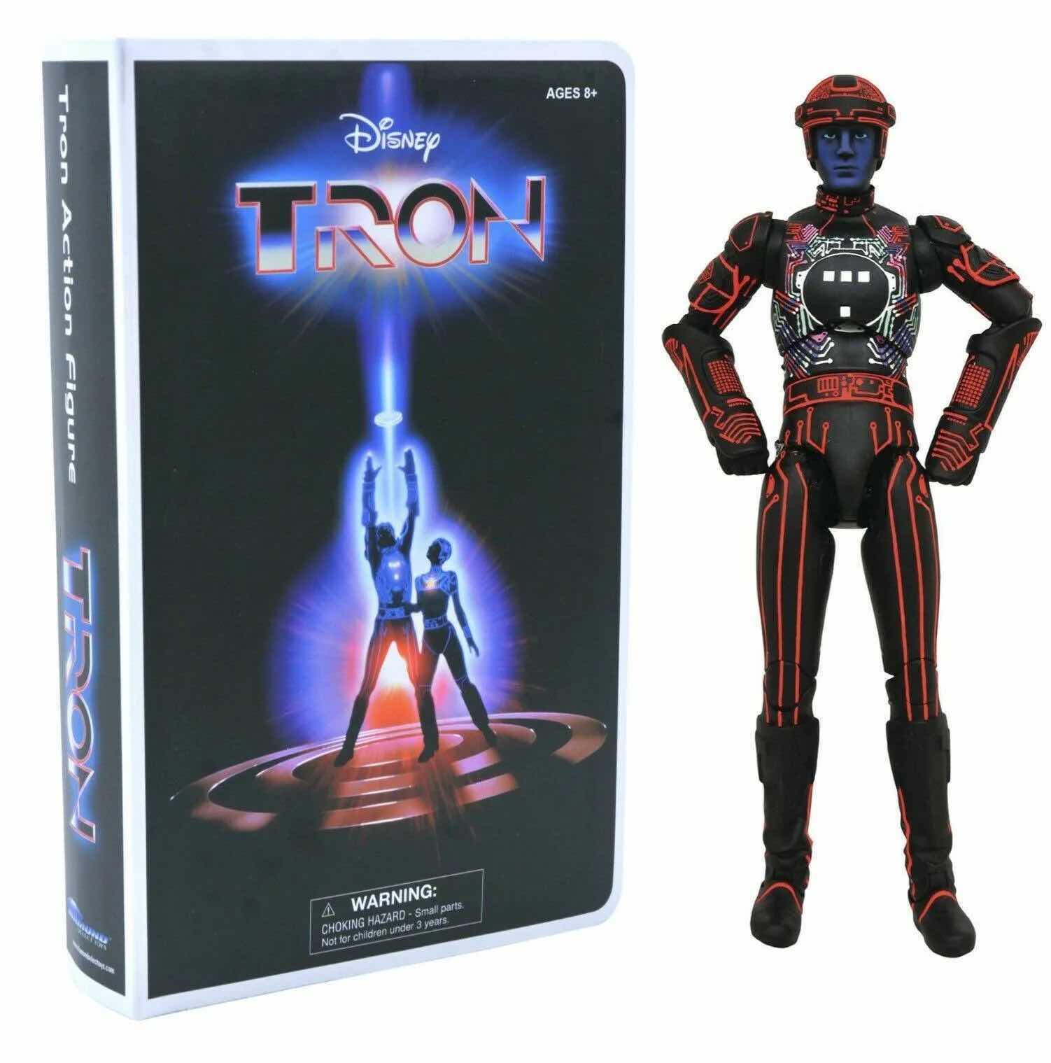 Photo 1 of NEW DIAMOND SELECT TOYS FACTORY SEALED DISNEY TRON ACTION FIGURE, LIMITED EDITION 1 OF 3,000