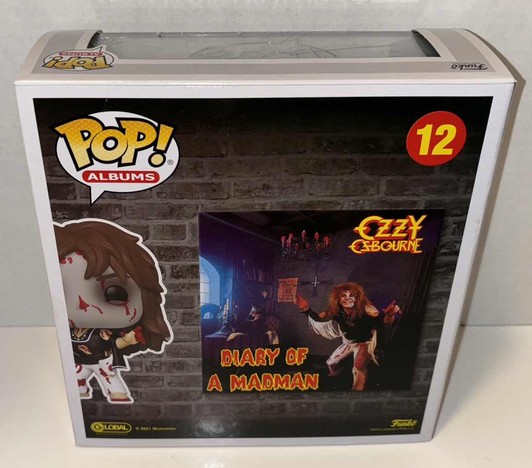 Photo 4 of NEW FUNKO POP! ALBUMS VINYL FIGURE, #12 “OZZY OSBOURNE DIARY OF A MADMAN�”