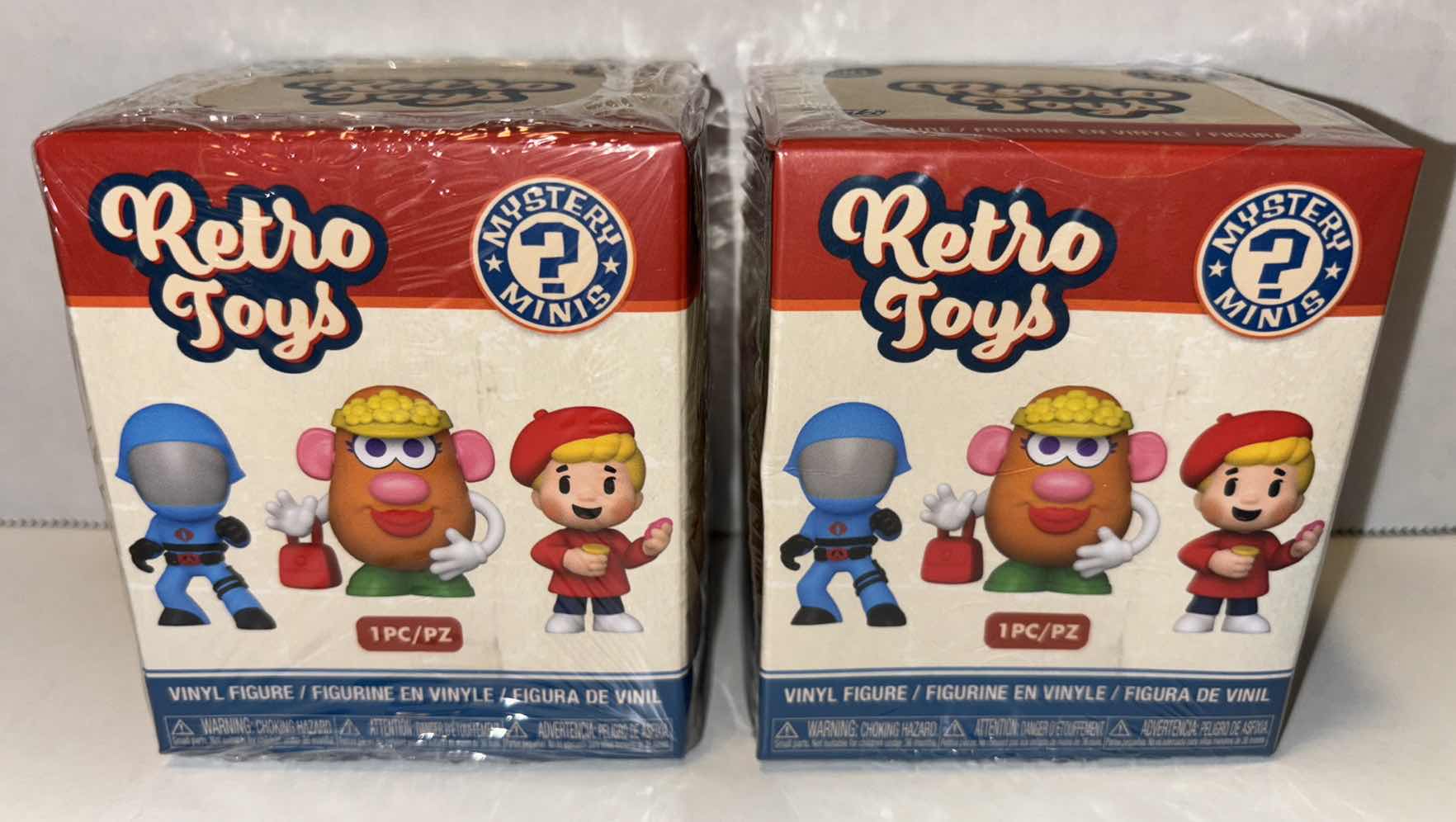 Photo 1 of NEW FUNKO VINYL FIGURE MYSTERY MINIS 2-PACK “RETRO TOYS”