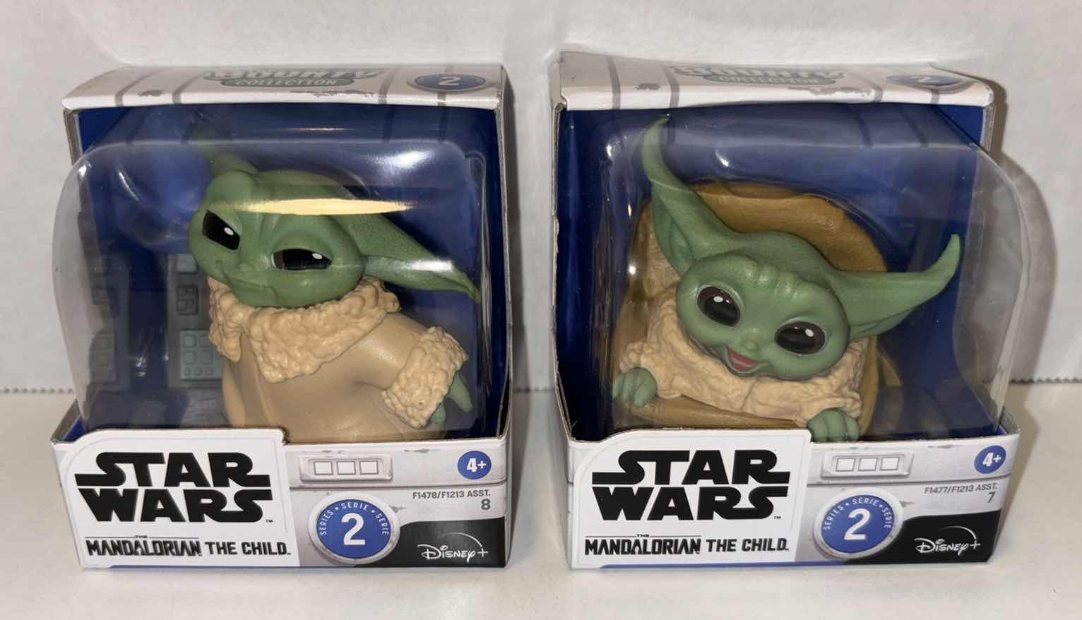 Photo 2 of NEW THE BOUNTY COLLECTION STAR WARS MANDALORIAN THE CHILD COLLECTIBLE TOYS 2-PACK, “TOUCHING BUTTONS” & “SPEEDER RIDE”