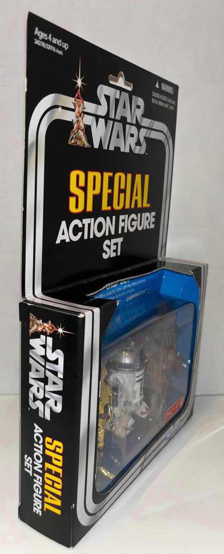 Photo 2 of NEW HASBRO KENNER 2010 TARGET EXCLUSIVE STAR WARS SPECIAL ACTION FIGURE SET “ANDROID SET C-3PO, R2-D2 & CHEWBACCA”