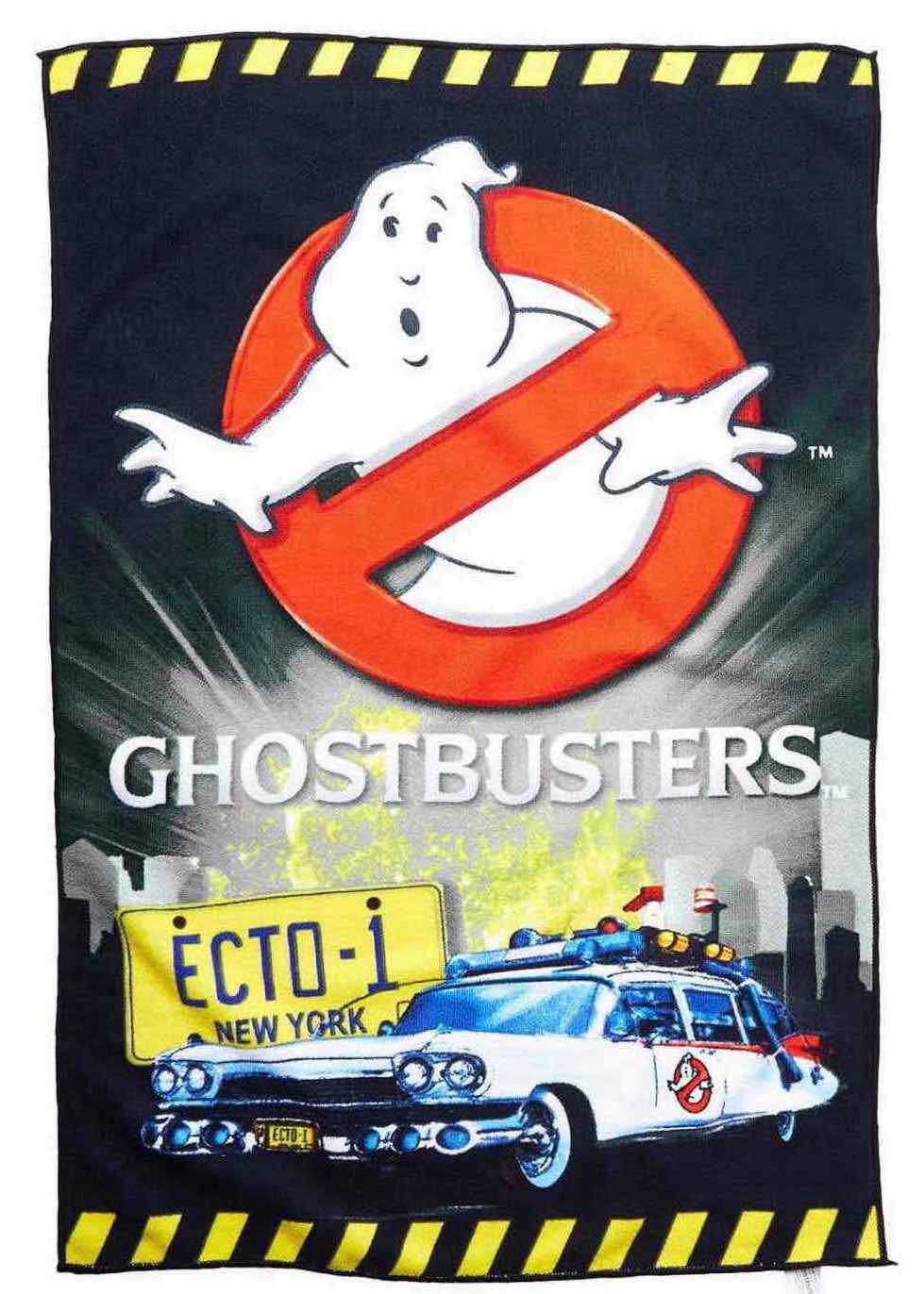 Photo 1 of NEW FACTORY ENTERTAINMENT GHOSTBUSTERS “ECTO-1” 36” x 24” MICROFIBER TOWEL