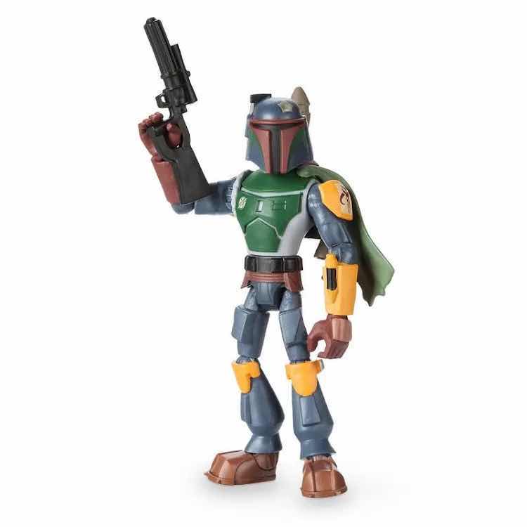 Photo 1 of NEW DISNEY STORE STAR WARS TOY BOX EXCLUSIVE “BOBA FETT W BLASTER INCLUDED” ACTION FIGURE (5”)