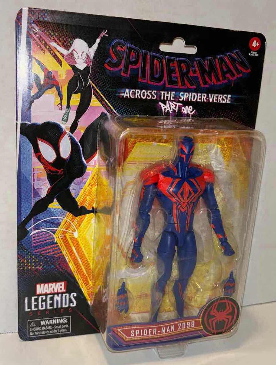 Photo 2 of NEW HASBRO MARVEL LEGENDS SERIES ACTION FIGURE & ACCESSORIES, SPIDER-MAN ACROSS THE SPIDER-VERSE PART ONE “SPIDER-MAN 2099”